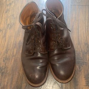 Higgins Mill Plain Toe Boot by Allen Edmonds size 10/22